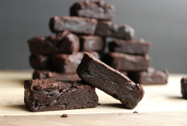 vegan, nut free brownies