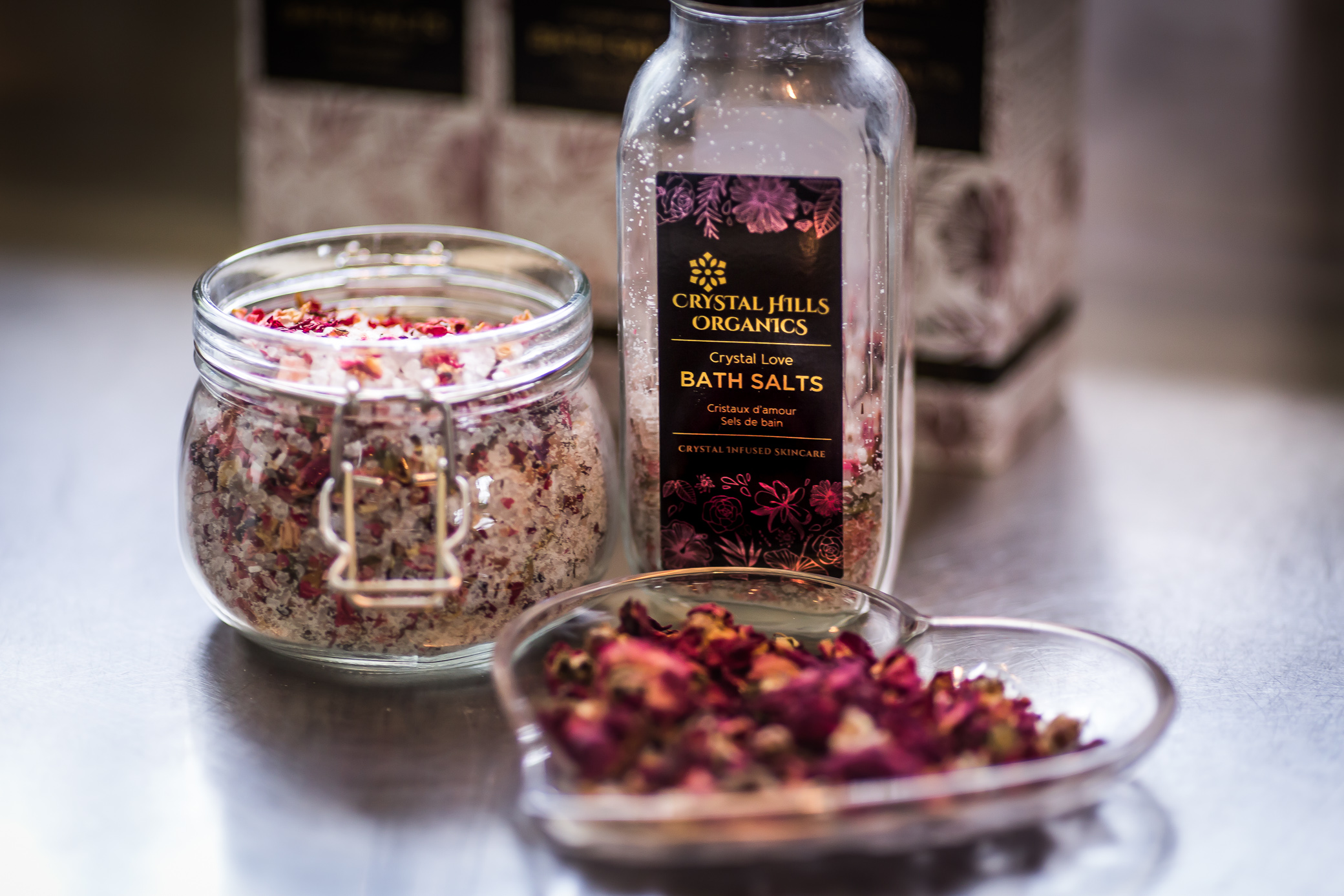 Crystal Love bath salts