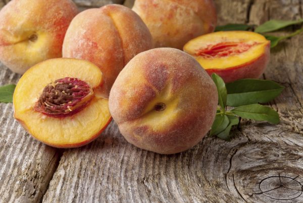 DIY Peach facial mask