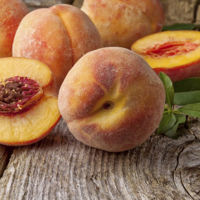 DIY Peach facial mask