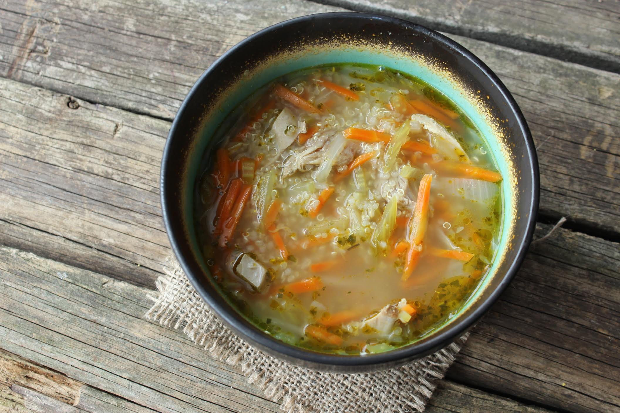 Turkey Quinoa Soup