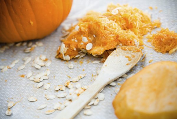 Pumpkin scrub