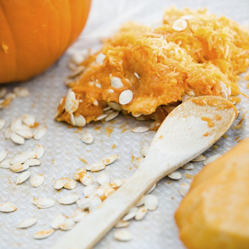 Pumpkin scrub