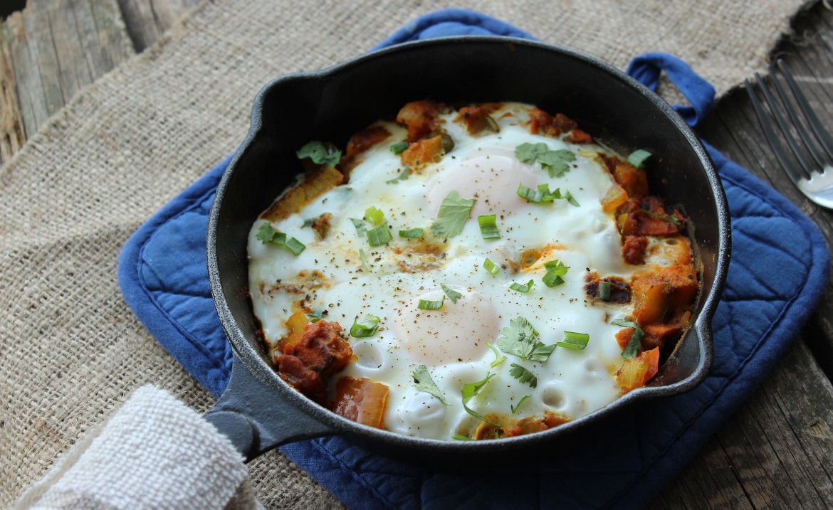 Paleo Veggie & Egg Skillet