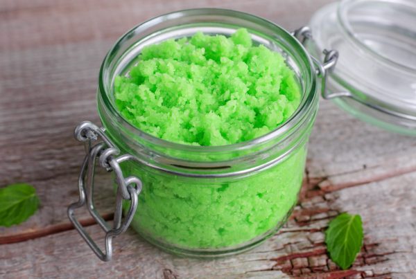 peppermint foot scrub