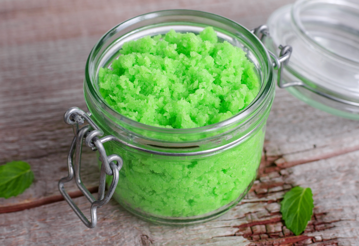 Peppermint Foot Scrub