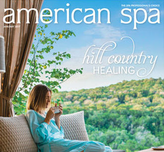 American Spa Magazine features Andrea Barone from Crystal Hills Organics