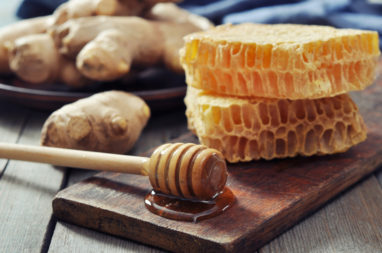 DIY Ginger Honey Sugar Scrub