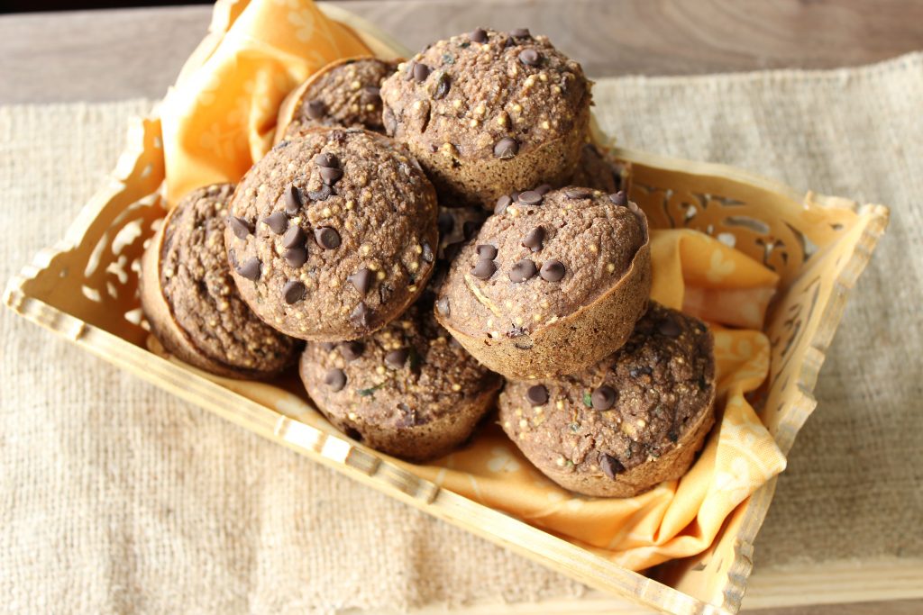 Chocolate Zuchini Muffins