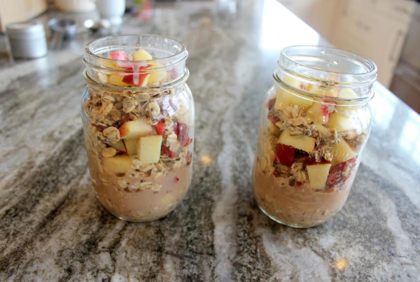 Apple Cinnamon Overnight Oats