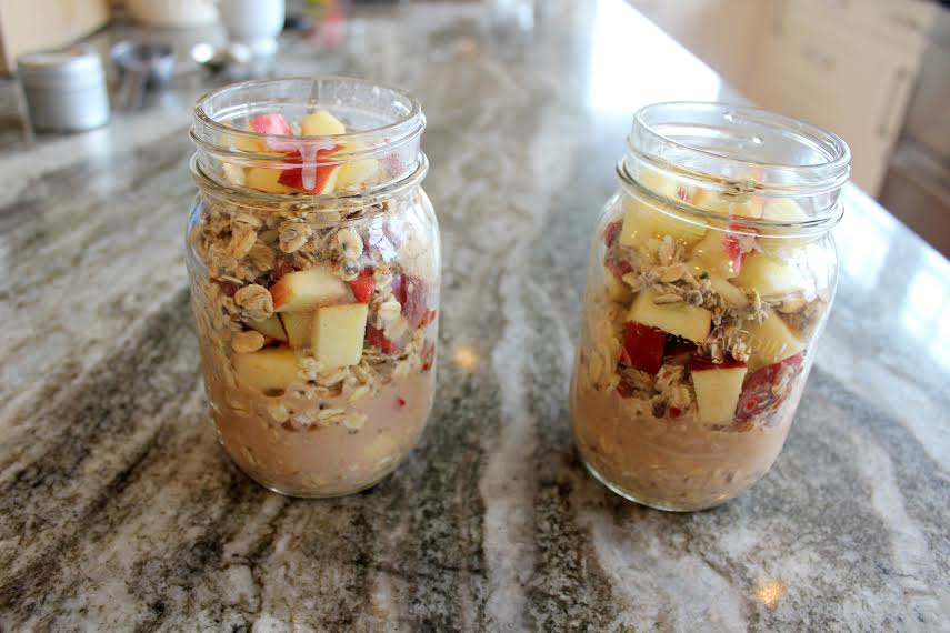 Apple Cinnamon Overnight Oats