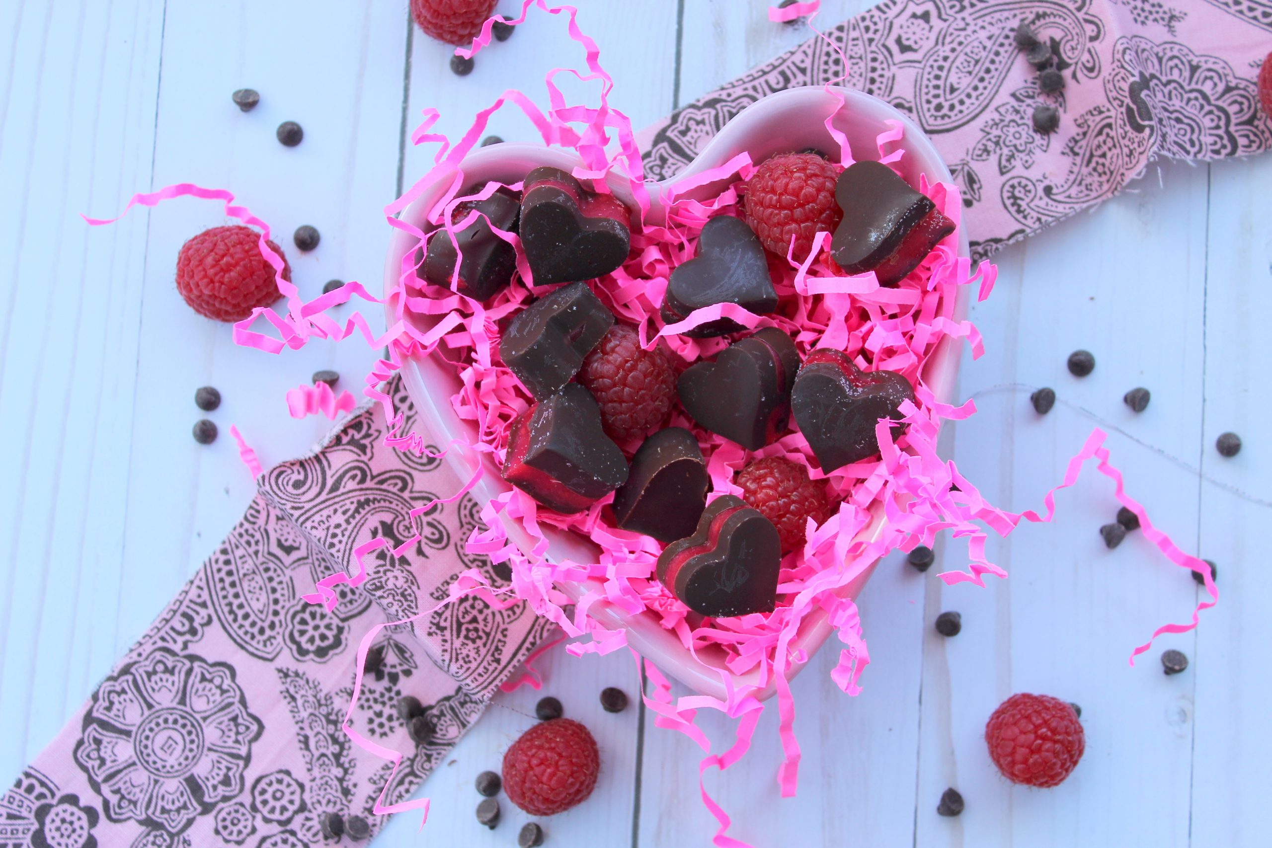 Valentine’s Raspberry Chocolates