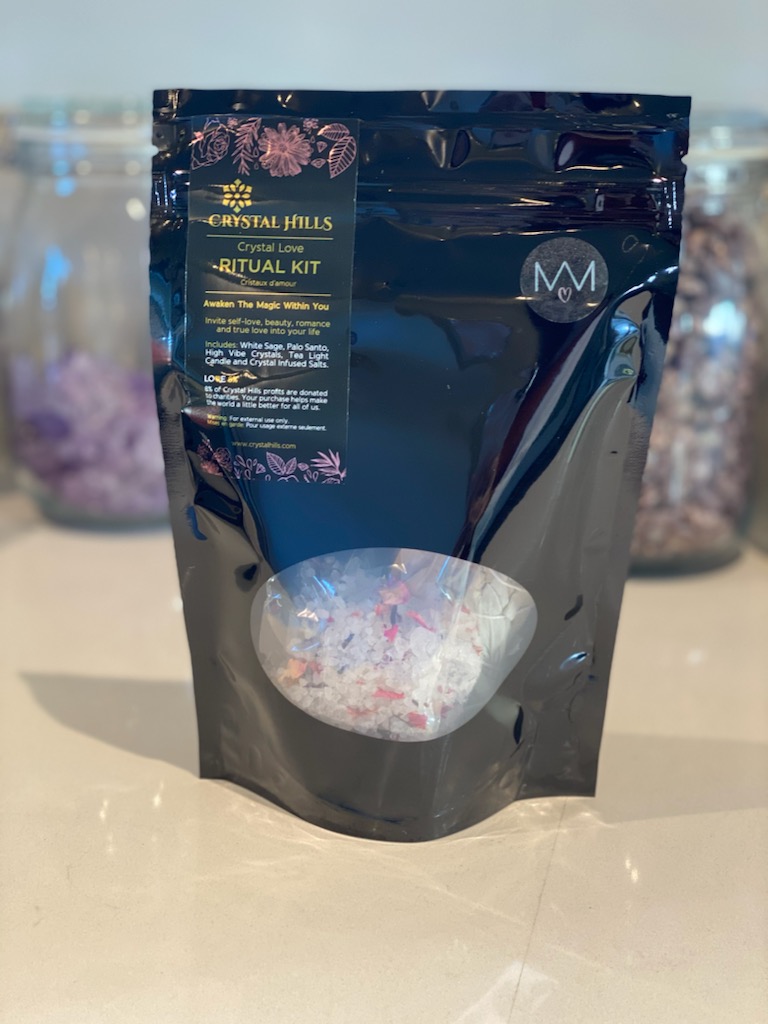 Crystal Love Ritual Kit partnered with Mamas for Mamas
