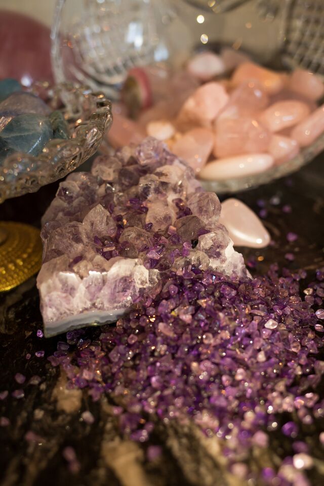 Incorporating crystals into your home