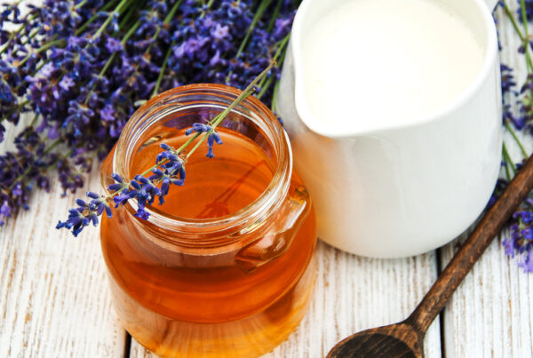 Lavender and Honey bath at crystal hills organics