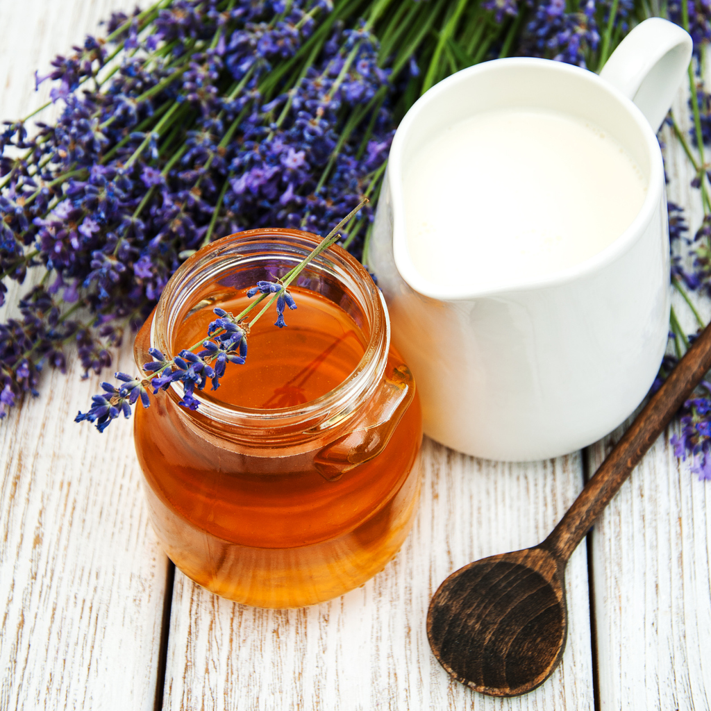 Lavender and Honey Bath