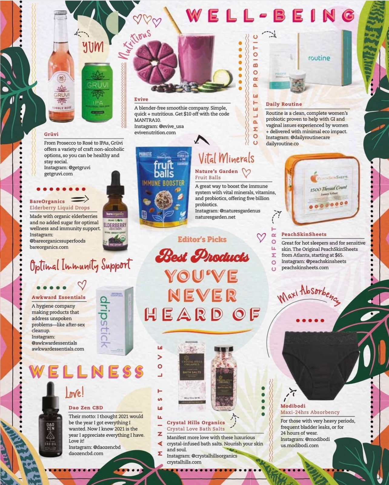 Crystal Hills Organics in Mantra Magazine 