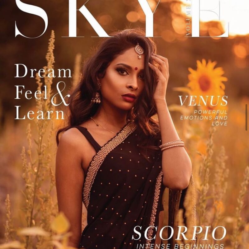 Crystal Hills Organics in Skye Magazine with Andrea Barone writing about Selenite: Crystal of the season