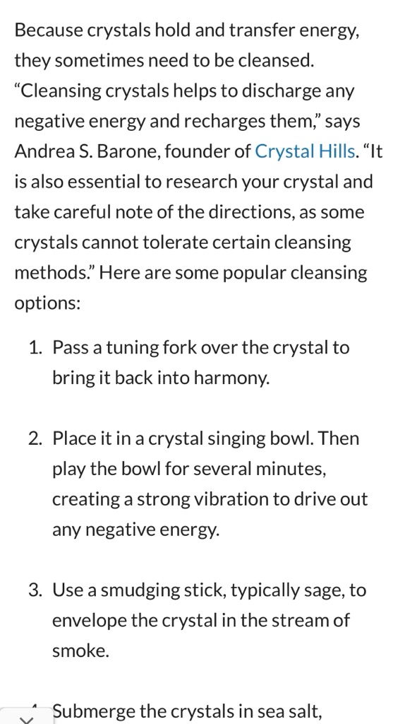 Five Tips for Clearing Crystal Energies in American Spa 