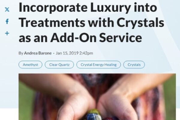 American Spa Magazine invites Andrea Barone to talk about crystals